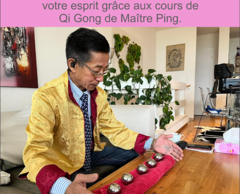 Équilibrez votre corps et votre esprit grâce aux cours de Qi Gong de Maître Ping.