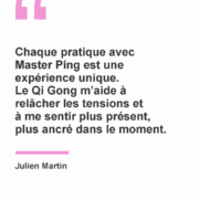 Ma première expérience avec la santé énergétique