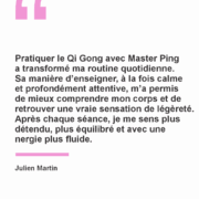 Qi gong master ping