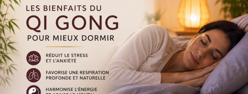 Découvrez comment le Qi Gong améliore le sommeil, réduit le stress et favorise l'équilibre énergétique. Pratiquez avec les séances de Qi Gong en ligne de Master Ping pour retrouver des nuits réparatrices.