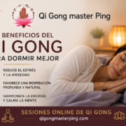 Beneficios del Qi Gong para dormir mejor y reducir el estrés | Master Ping Descubre cómo el Qi Gong ayuda a mejorar el sueño, reducir el estrés y recuperar la energía vital. Aprende con las sesiones online de Master Ping y disfruta de un descanso más profundo y reparador.