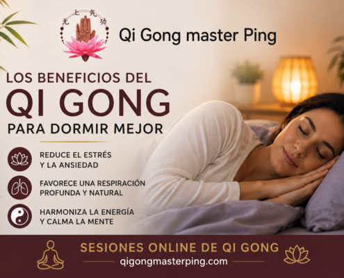 Descubre cómo el Qi Gong ayuda a mejorar el sueño, reducir el estrés y recuperar la energía vital. Aprende con las sesiones online de Master Ping y disfruta de un descanso más profundo y reparador.