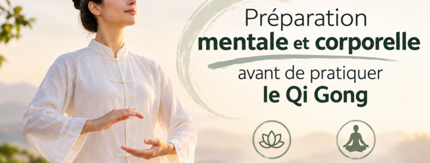 Préparez votre corps et votre esprit avant le Qi Gong
